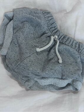 Kids Heather Grey Drawstring Shorts
